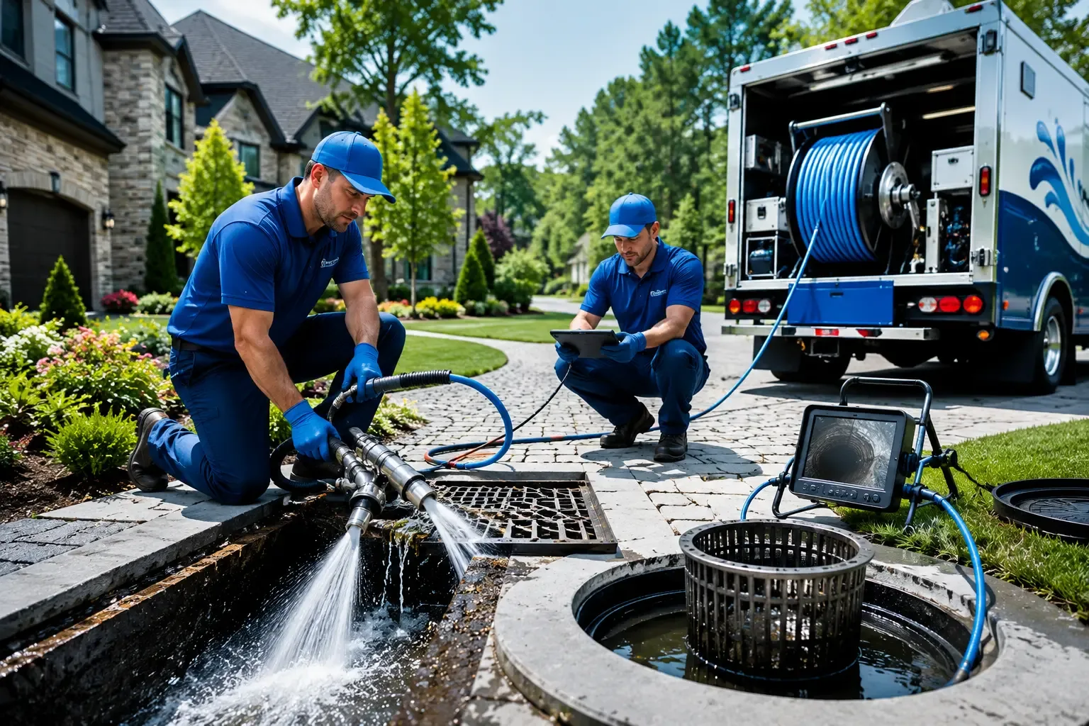 Local outdoor drain cleaning professionals in Lebanon, NJ